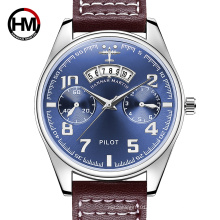 Hannah Martin KY19 Sports mens quartz watches chronograph water resistant high quality mens wrist watch